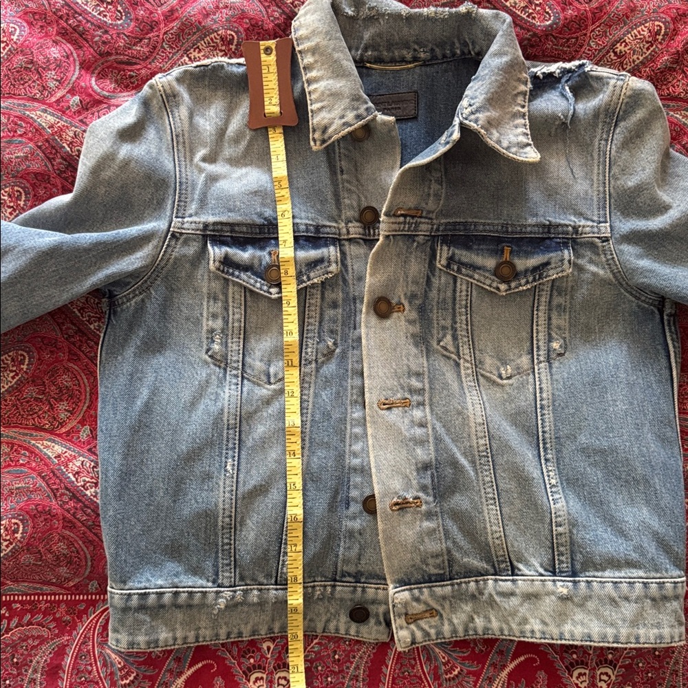 Saint Laurent Blue Jean Jacket - Picture 15 of 16